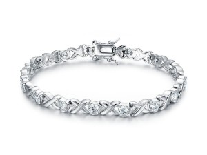 Bracelet Tennis Cubic Zirconia XO