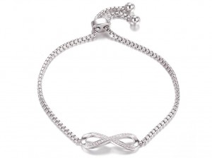 Infinity Symbol Bolo armbånd