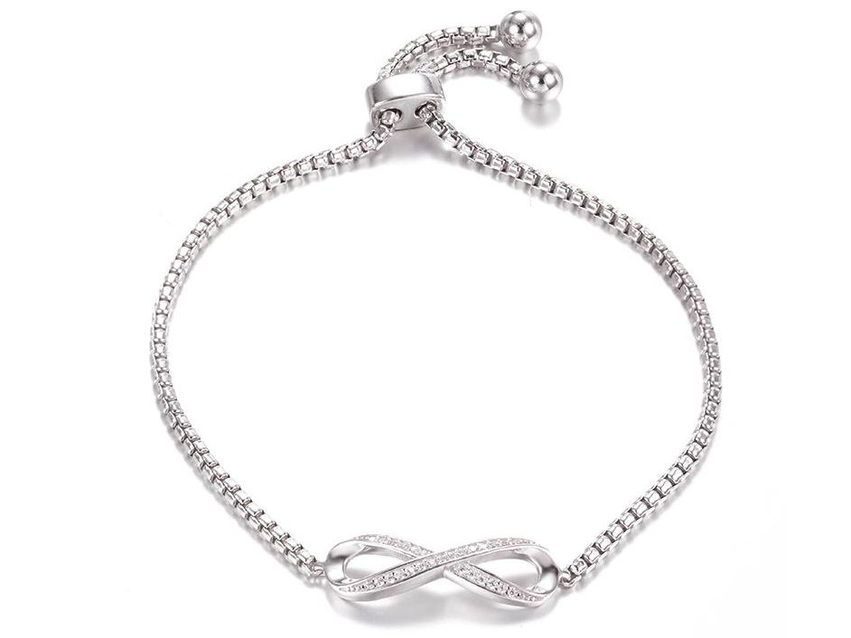 Infinity Symbol Bolo Bracelet